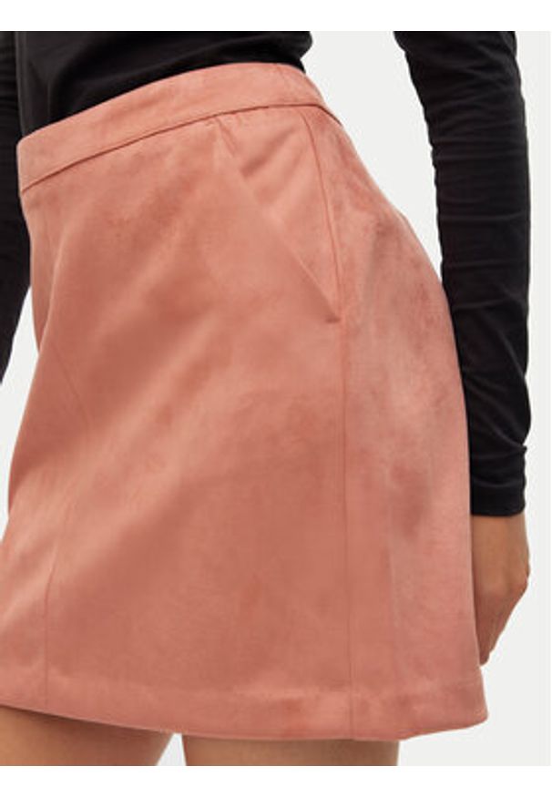 Vero Moda Spódnica mini Donnadina 10210430 Różowy Regular Fit. Kolor: różowy. Materiał: syntetyk