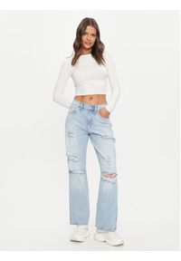 Tommy Jeans Jeansy Betsy DW0DW19618 Niebieski Straight Fit. Kolor: niebieski