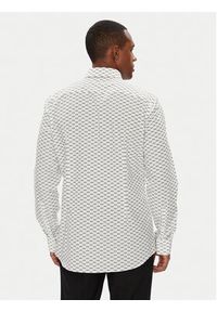 Hugo - HUGO Koszula Kenno 50544929 Biały Slim Fit. Kolor: biały. Materiał: bawełna
