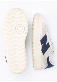 Sneakersy unisex beżowe New Balance CT302RC. Okazja: na co dzień. Kolor: beżowy. Materiał: koronka, zamsz. Szerokość cholewki: normalna. Wzór: napisy #2