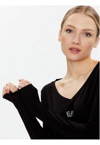 EA7 Emporio Armani Bluzka 8NTT52 TJFKZ 0200 Czarny Regular Fit. Kolor: czarny. Materiał: bawełna #3