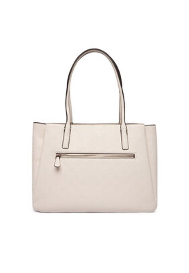 Guess Torebka Anise HWPD99 16230 Écru. Kolor: kremowy. Materiał: skórzane
