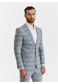 Pako Lorente - PAKO LORENTE – Kraciasta męska marynarka garniturowa. Materiał: elastan, wiskoza, poliester #10