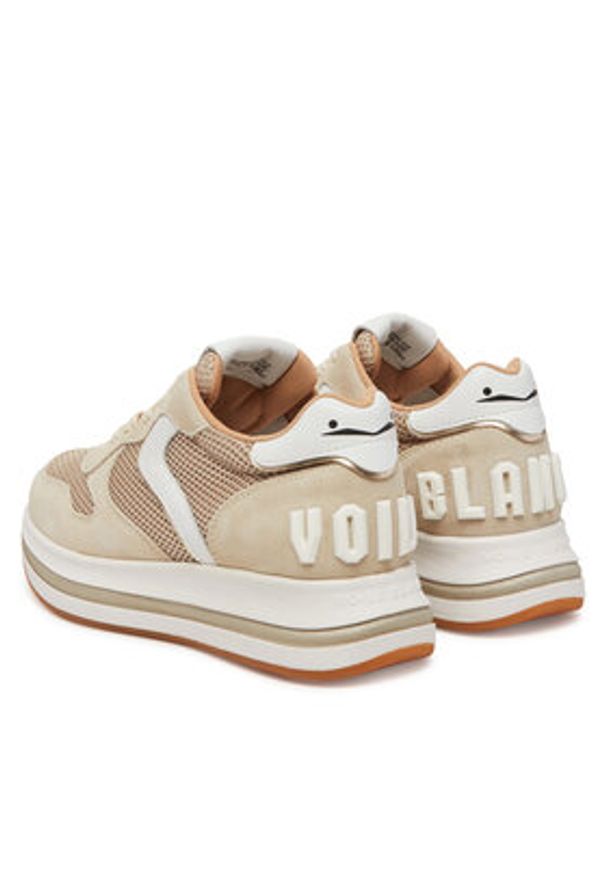 Voile Blanche Sneakersy Merry Sport 0012018825.04.1N03 Beżowy. Kolor: beżowy. Materiał: zamsz, skóra