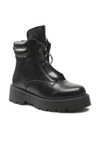 Jenny Fairy Botki WS5870-01 Czarny. Kolor: czarny. Materiał: skóra #6