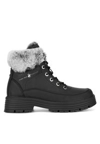 Beverly Hills Polo Club Trzewiki V12-703 Czarny. Kolor: czarny. Materiał: materiał #1