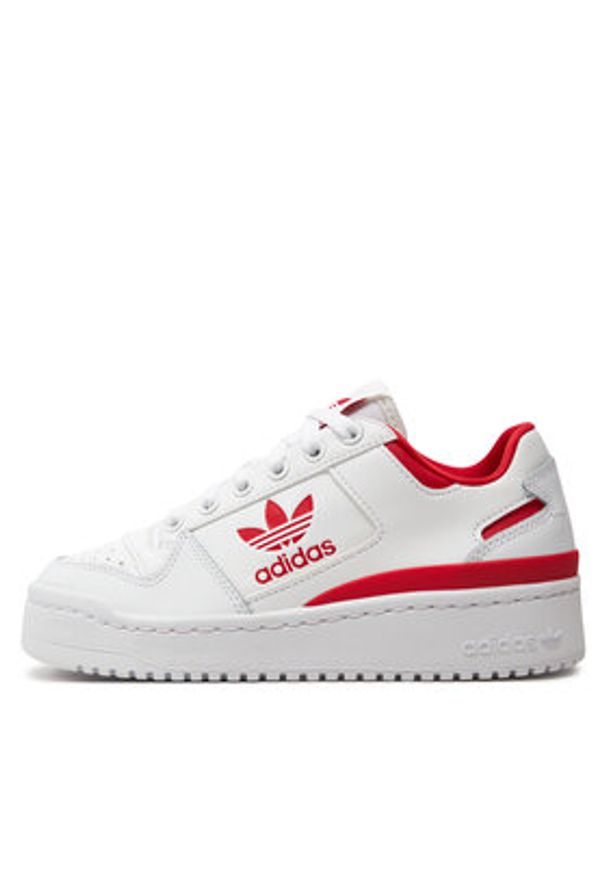 Adidas - adidas Sneakersy Forum Bold Kids IF1173 Biały. Kolor: biały. Materiał: skóra