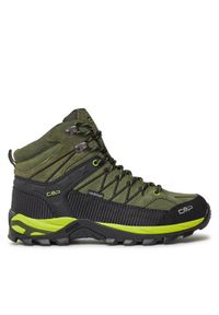 CMP Trekkingi Rigel Mid Trekking Shoes Wp 3Q12947 Khaki. Kolor: brązowy. Materiał: zamsz, skóra. Sport: turystyka piesza