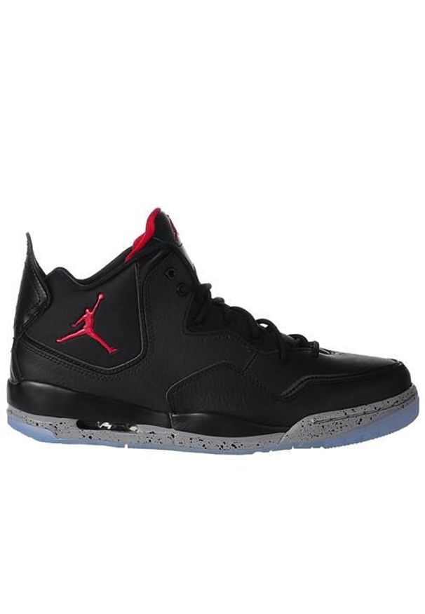 Buty koszykarskie męskie Nike Jordan Courtside 23. Zapięcie: sznurówki. Kolor: czarny. Materiał: syntetyk, tkanina, skóra, materiał. Szerokość cholewki: normalna. Sport: koszykówka