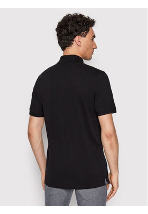 BOSS - Boss Polo Pallas 50468362 Czarny Regular Fit. Typ kołnierza: polo. Kolor: czarny. Materiał: bawełna