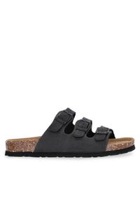 CRUZ Klapki Santa CR192185 Czarny. Kolor: czarny. Materiał: skóra #1