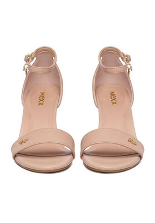 MEXX Sandały EO-CC2549-01 Różowy. Kolor: różowy. Materiał: skóra