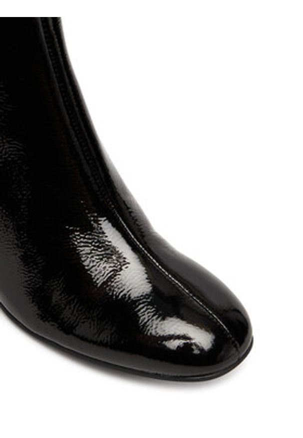 HÖGL Botki 0-134115-0100 Czarny. Kolor: czarny. Materiał: lakier, skóra