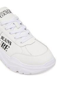 Versace Jeans Couture Sneakersy 80YA3SC1 Biały. Kolor: biały. Materiał: skóra #3