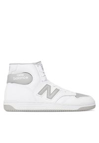 New Balance Sneakersy BB480SCD Biały. Kolor: biały. Materiał: skóra #1