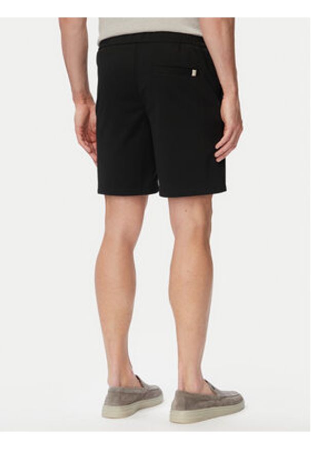 Jack & Jones Szorty materiałowe Ace Neo 12292443 Czarny Regular Fit. Kolor: czarny. Materiał: bawełna