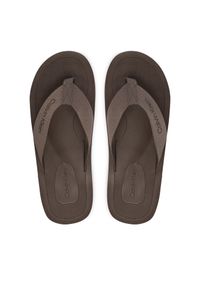 Japonki Calvin Klein. Kolor: brązowy #1