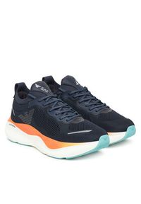 EA7 Emporio Armani Sneakersy X8X246 XK443 MZ216 Granatowy. Kolor: niebieski. Materiał: materiał
