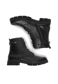 Remonte Trzewiki CEO-D2S73-00 Czarny. Kolor: czarny. Materiał: skóra #4