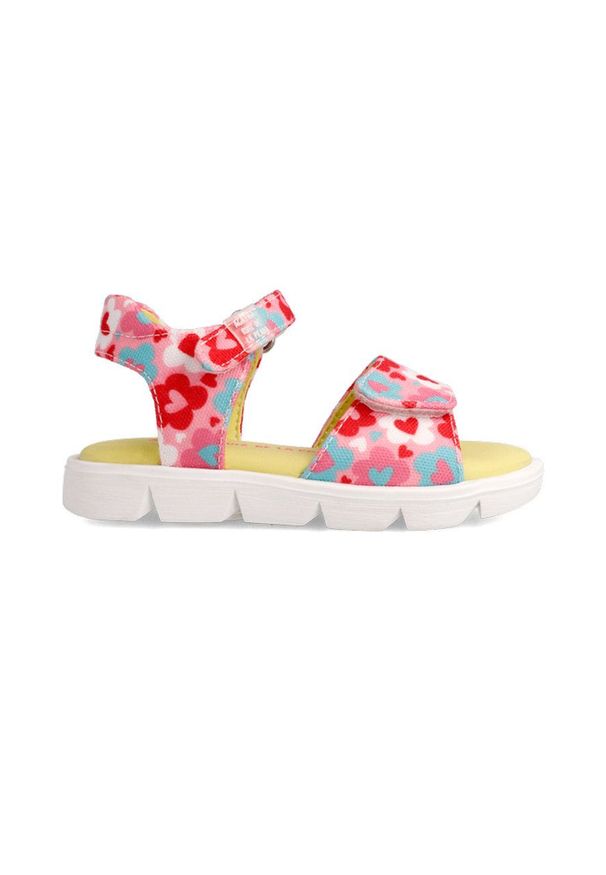 Agatha Ruiz de la Prada sandały dziecięce. Zapięcie: rzepy. Materiał: guma, materiał