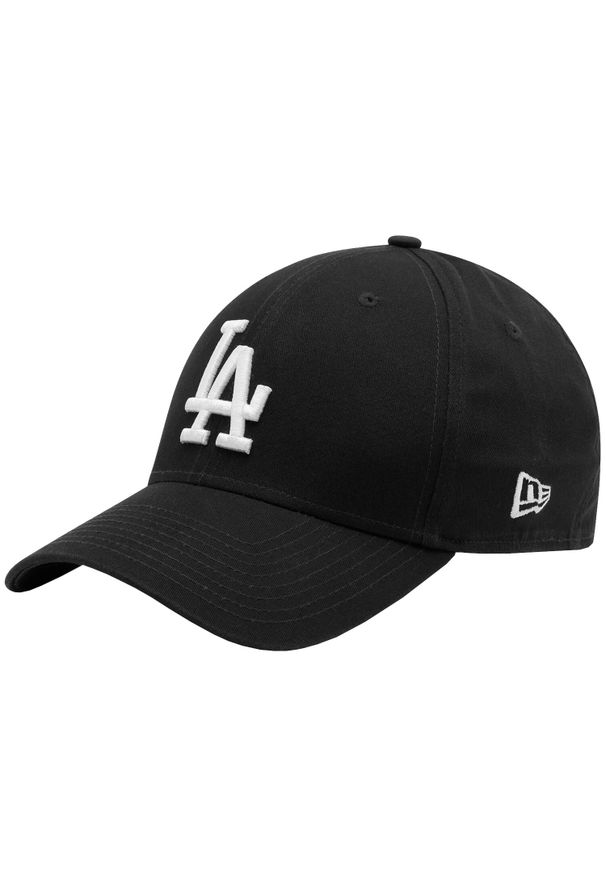 Czapka z daszkiem New Era MLB Los Angeles Dodgers. Kolor: czarny. Materiał: bawełna, elastan. Styl: sportowy, elegancki