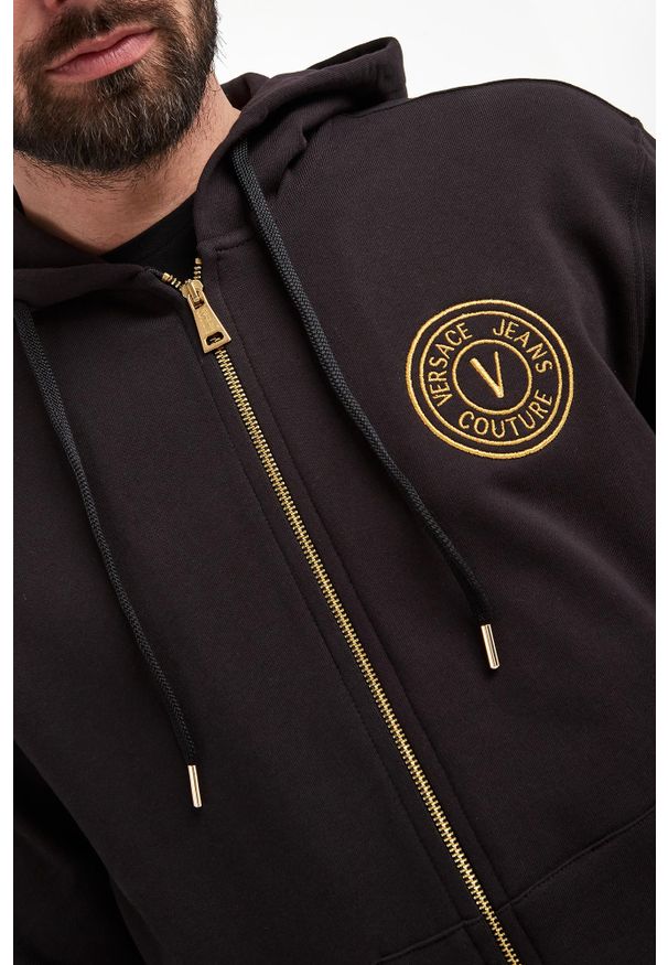 Versace Jeans Couture - Bluza męska z kapturem VERSACE JEANS COUTURE. Typ kołnierza: kaptur