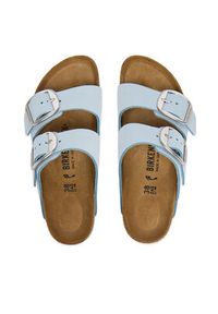 Birkenstock Klapki Arizona Big Buckle 1031860 Błękitny. Kolor: niebieski. Materiał: skóra #6