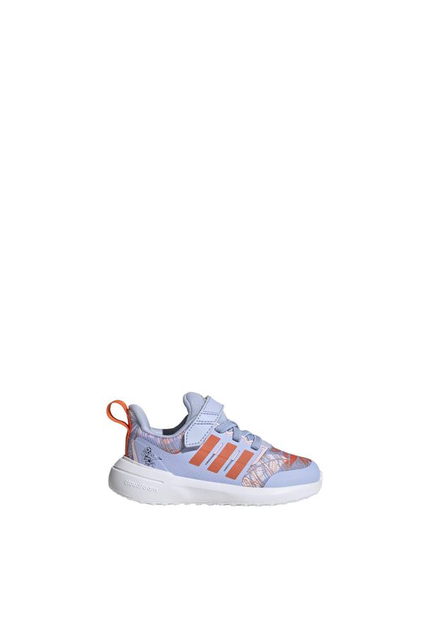 Adidas - adidas x Disney FortaRun 2.0 Moana Cloudfoam Sport Running Elastic Lace Top. Okazja: na co dzień. Kolor: pomarańczowy, różowy, niebieski, wielokolorowy. Materiał: materiał. Wzór: motyw z bajki. Model: Adidas Cloudfoam. Sport: bieganie