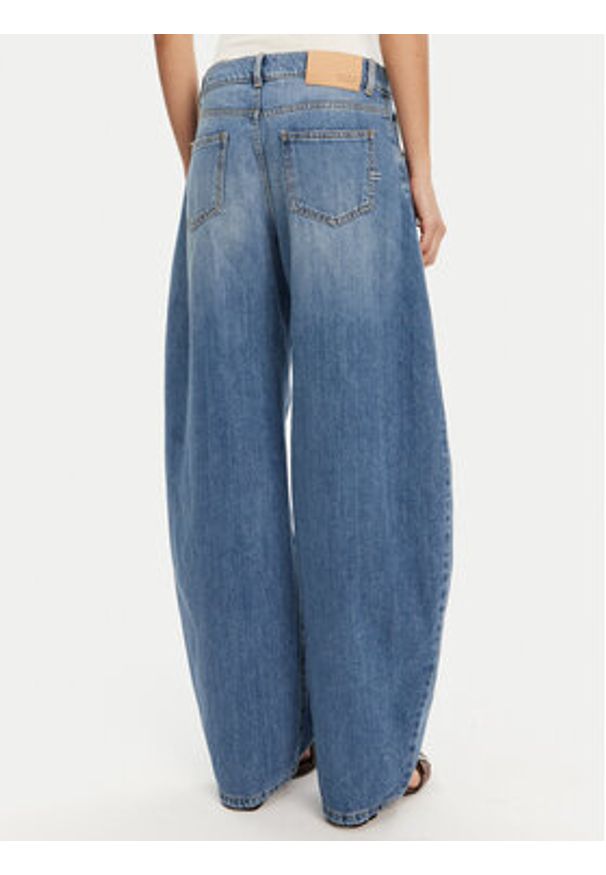 ViCOLO Jeansy DD5117 Granatowy Regular Fit. Kolor: niebieski