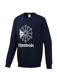 Bluzy sportowa męska Reebok AC FT Big Starcrest. Kolor: niebieski