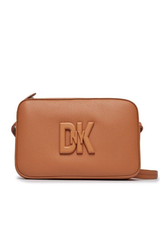 DKNY Torebka Seventh Avenue Sm Ca R33EKY31 Brązowy. Kolor: brązowy. Materiał: skórzane