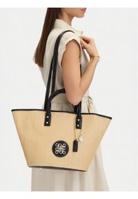 Nine West Torebka CEO-Spring Velvet-LDA9443 Beżowy. Kolor: beżowy #1