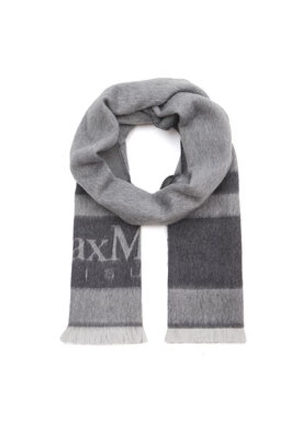 Max Mara Leisure Szalik Colibri 2426546028 Szary. Kolor: szary. Materiał: wełna