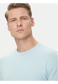 Marciano Guess Sweter 5GHR02 5861Z Niebieski Regular Fit. Kolor: niebieski. Materiał: jedwab