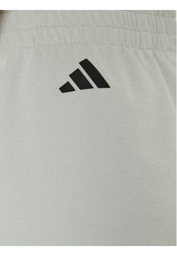Adidas - adidas Szorty sportowe Future Icons 3-Stripes JC5446 Szary Loose Fit. Kolor: szary. Materiał: bawełna