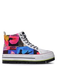 Desigual Sneakersy 23SSKA44 Kolorowy. Wzór: kolorowy #1