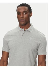 Barbour Polo Original Sports MML0358GY52 Szary Tailored Fit. Typ kołnierza: polo. Kolor: szary. Materiał: bawełna #3