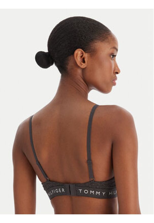 TOMMY HILFIGER - Tommy Hilfiger Biustonosz braletka UW0UW06224 Szary. Kolor: szary. Materiał: bawełna