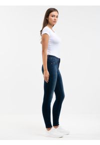 Big-Star - Spodnie jeans damskie Lorena 713. Stan: podwyższony. Kolor: niebieski #4