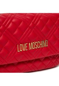 Love Moschino - LOVE MOSCHINO Torebka JC4097PP1LLA0500 Czerwony. Kolor: czerwony. Materiał: skórzane #4