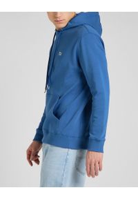 Lee - LEE PLAIN HOODIE MĘSKA BLUZA Z KAPTUREM BLUE UNION L80YSPUF. Typ kołnierza: kaptur