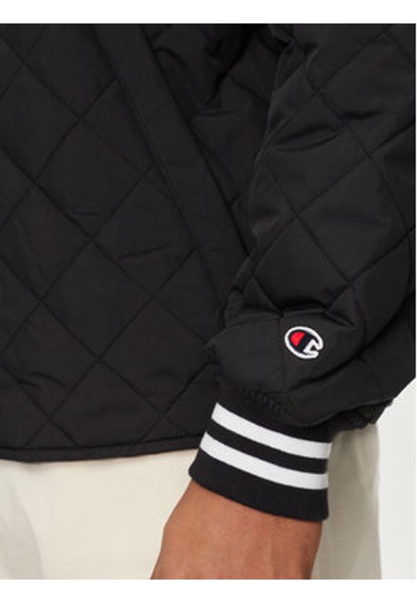 Champion Kurtka bomber 219897 Czarny Regular Fit. Kolor: czarny. Materiał: syntetyk