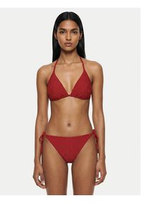 Lauren Ralph Lauren - LAUREN RALPH LAUREN Dół od bikini 21685551 Czerwony. Kolor: czerwony. Materiał: syntetyk #4