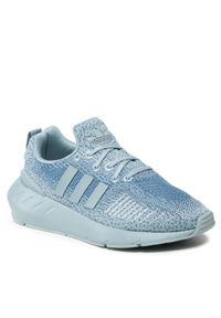 Adidas - Buty adidas. Kolor: niebieski. Sport: bieganie #1