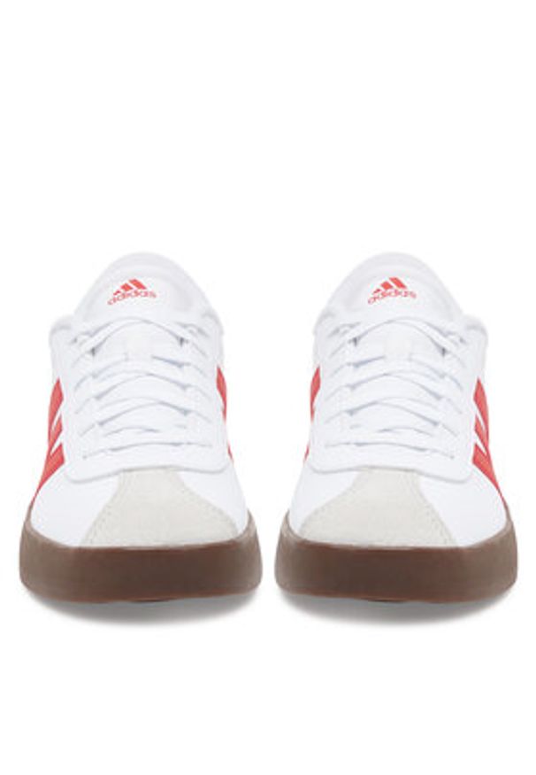 Adidas - adidas Sneakersy VL COURT 3.0 K IH3484 Biały. Kolor: biały. Materiał: materiał, syntetyk