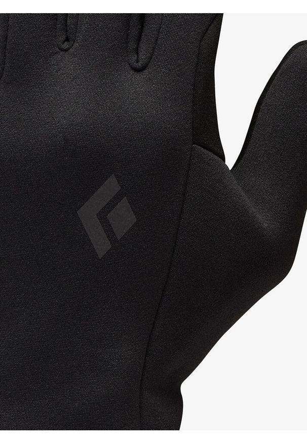 Rękawiczki Black Diamond Midweight Screentap Liners. Kolor: czarny. Sport: turystyka piesza