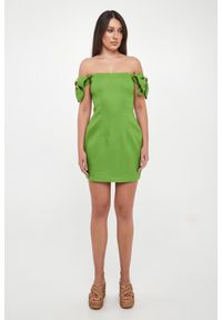 Elisabetta Franchi - Sukienka hiszpanka ELISABETTA FRANCHI. Typ kołnierza: dekolt hiszpanka #4