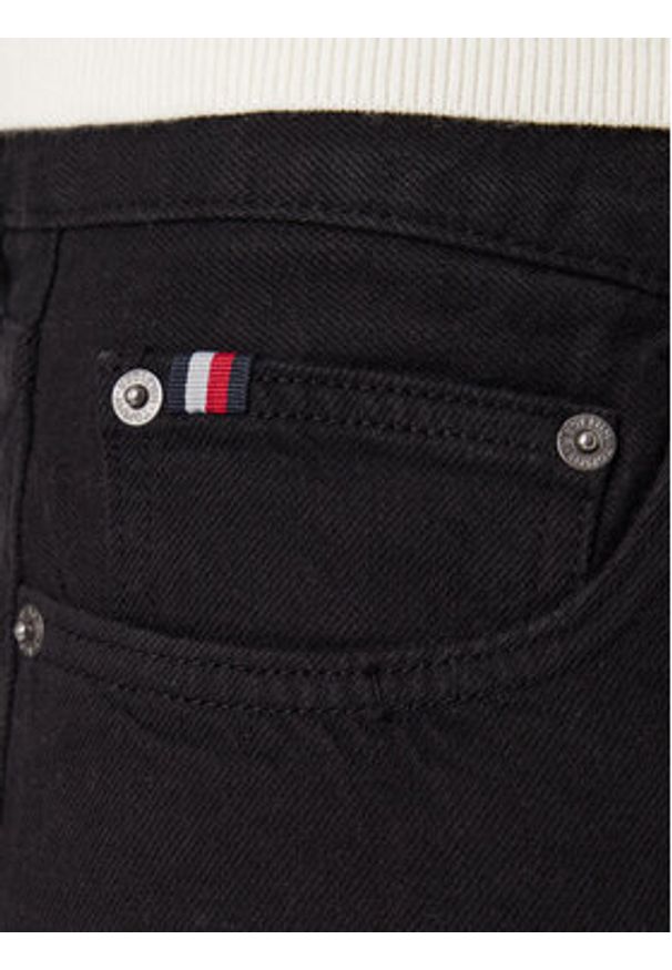 TOMMY HILFIGER - Tommy Hilfiger Jeansy Dover MW0MW42810 Czarny Straight Fit. Kolor: czarny