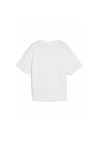 Puma - Młodzieżowa koszulka Essentials Boxy PUMA White. Kolor: biały
