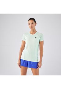 KUIKMA - Koszulka tenisowa damska Artengo Light. Kolor: zielony, niebieski, wielokolorowy. Materiał: poliester, poliamid, materiał. Sport: tenis